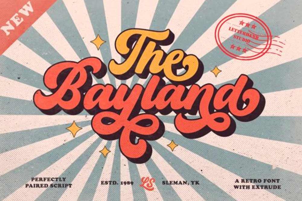 6 The Bayland Font