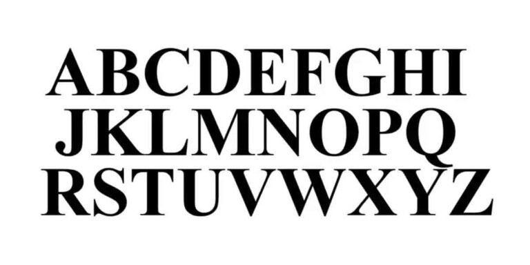 formal font for application letter
