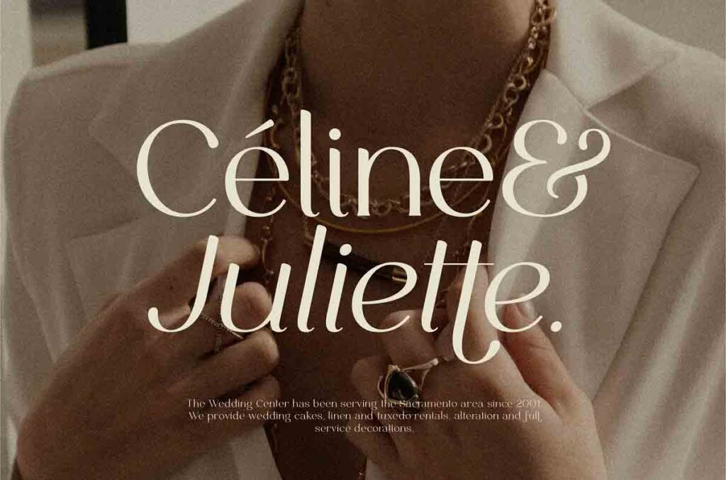 Celine Delicate Playful Serif