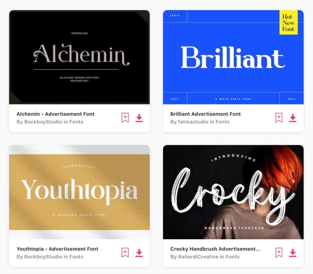 Best Fonts For Advertising