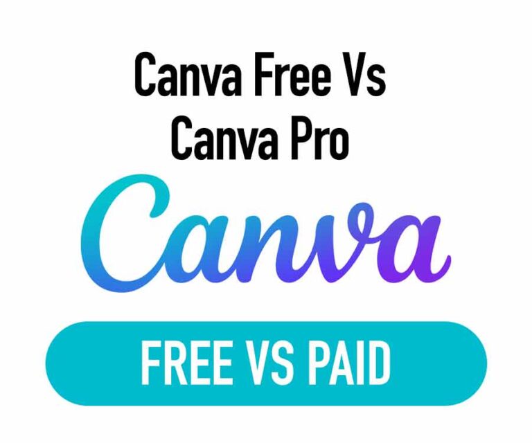 Canva Free Vs Canva Pro
