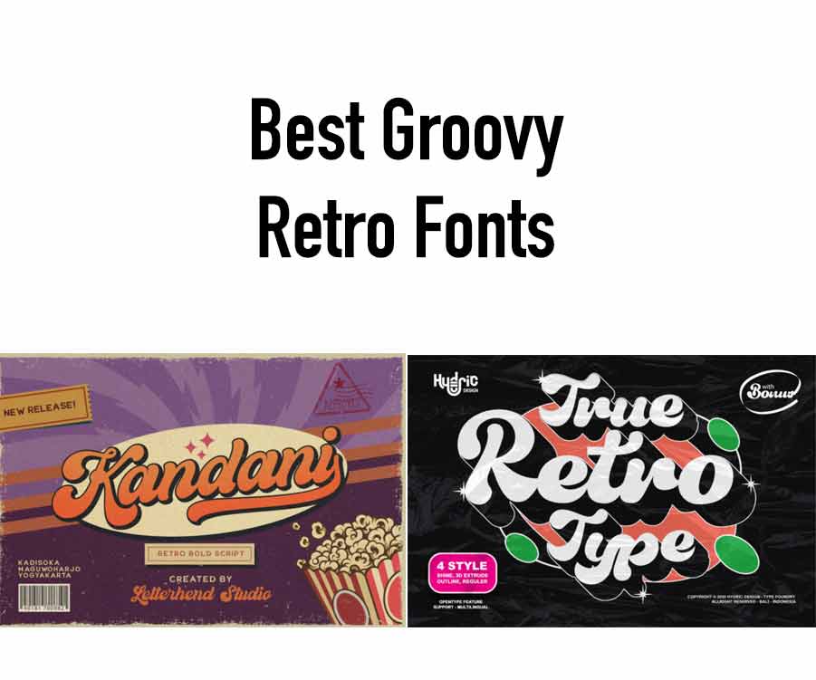 Groovy Retro Fonts