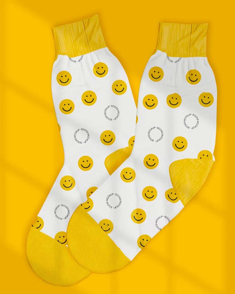 Baby Socks mockups