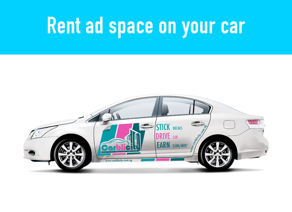 Rent ad space on your car