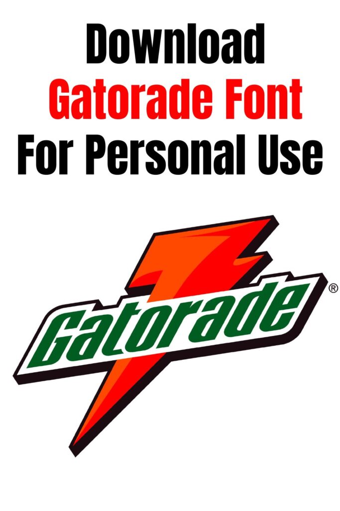Gatorade font generator