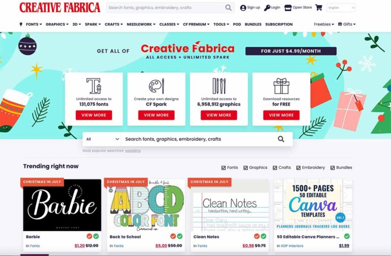 Sites Like Creative Fabrica