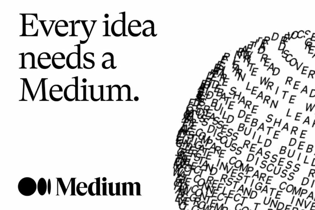 write on medium