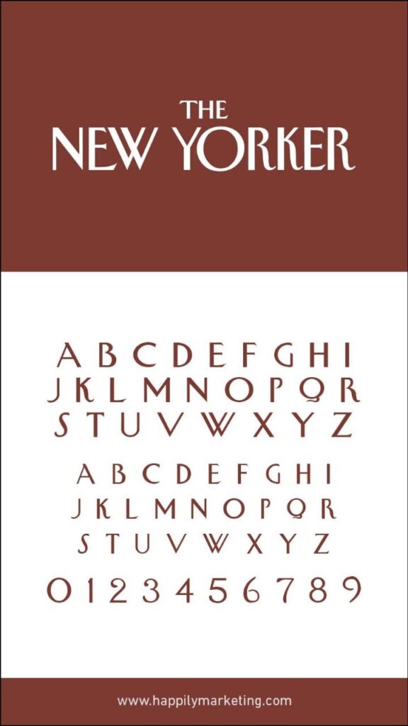 New Yorker Font