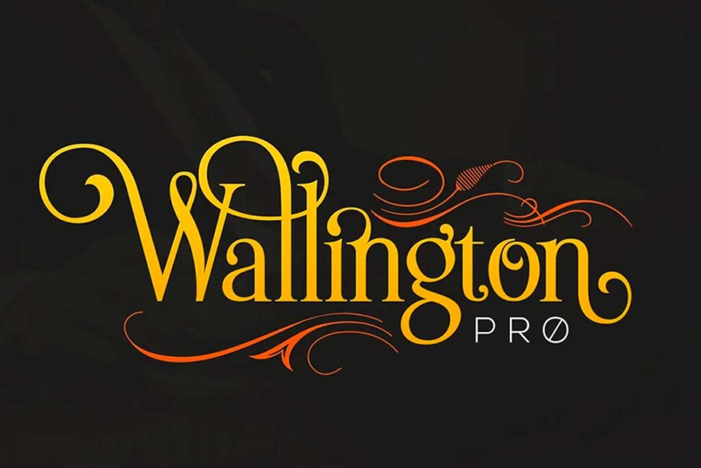 The Wallington Pro old english font