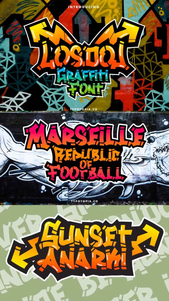 12 Graffiti Fonts