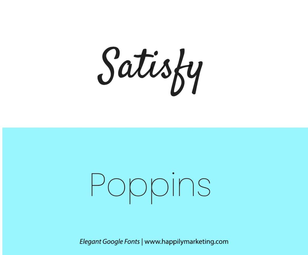 poppins font similar