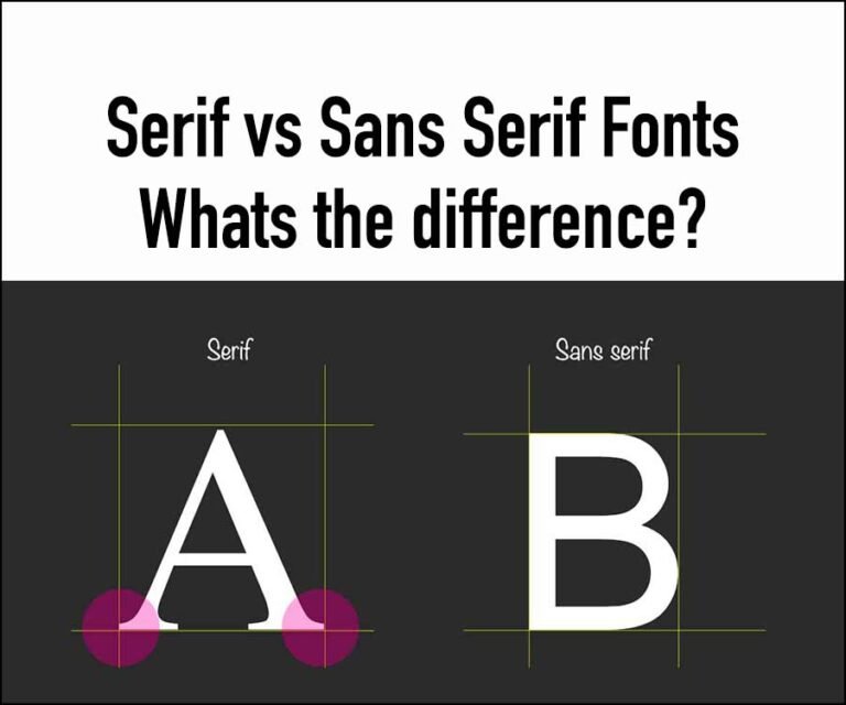 Serif Vs Sans Serif Fonts: Understanding The Differences And Best Practices