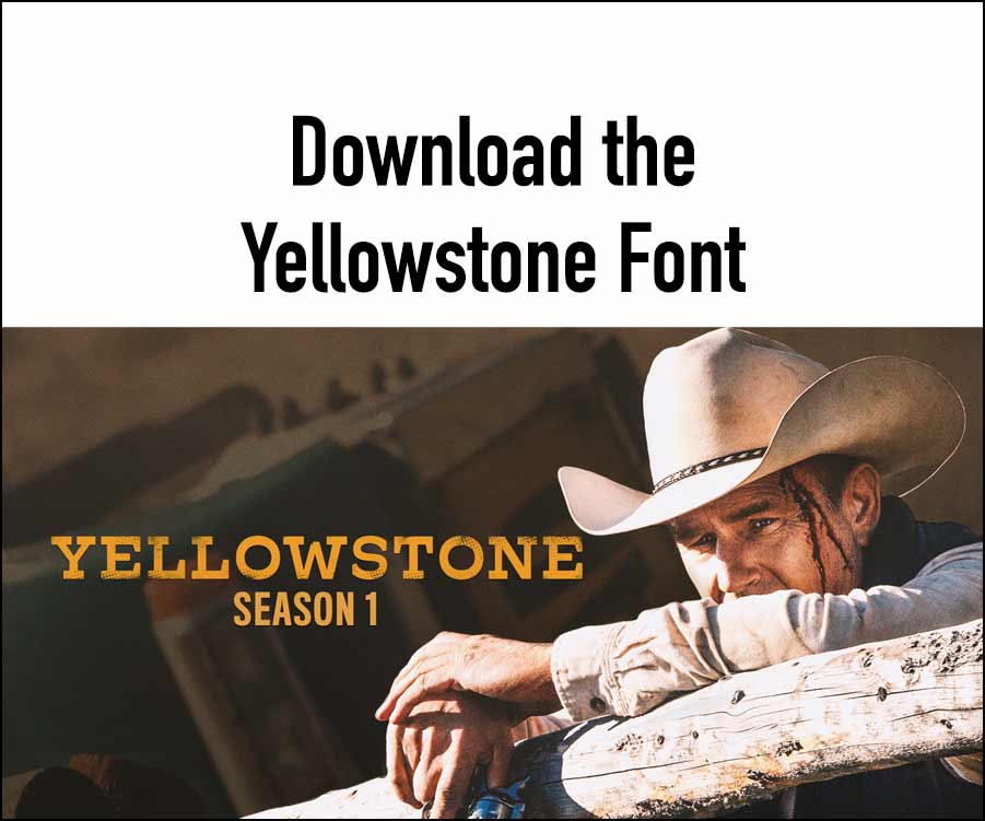 Yellowstone-Font