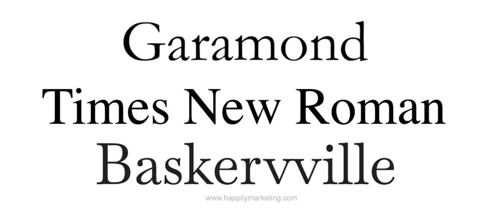 free serif fonts for you