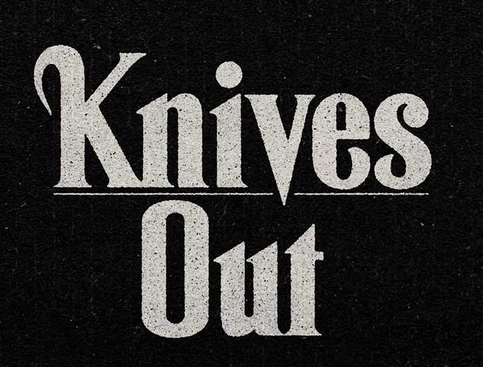 Knives Out Typography