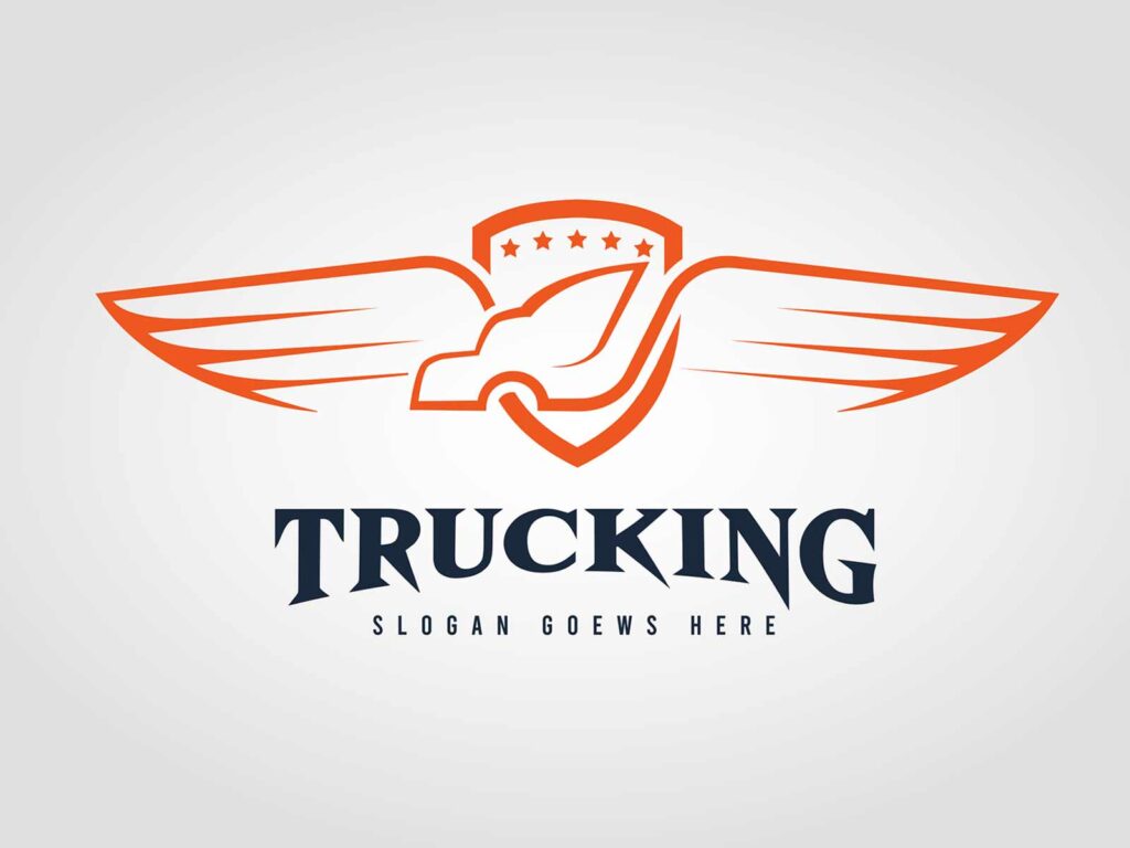 trucker logo design idea11