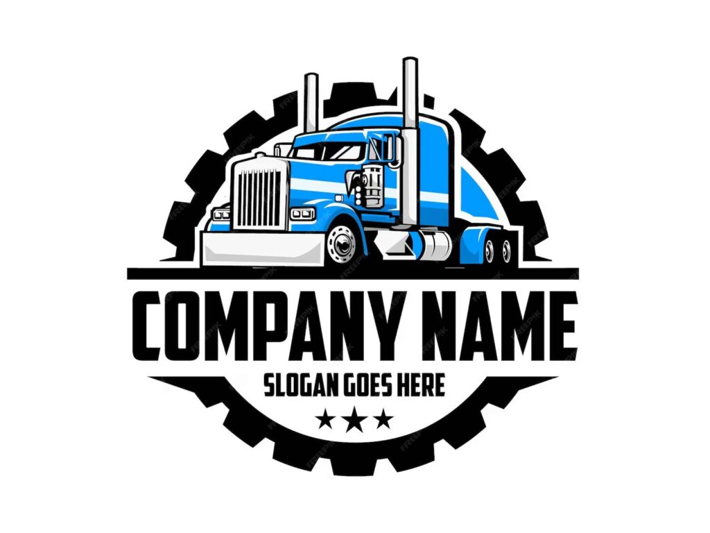 trucker logo design idea3