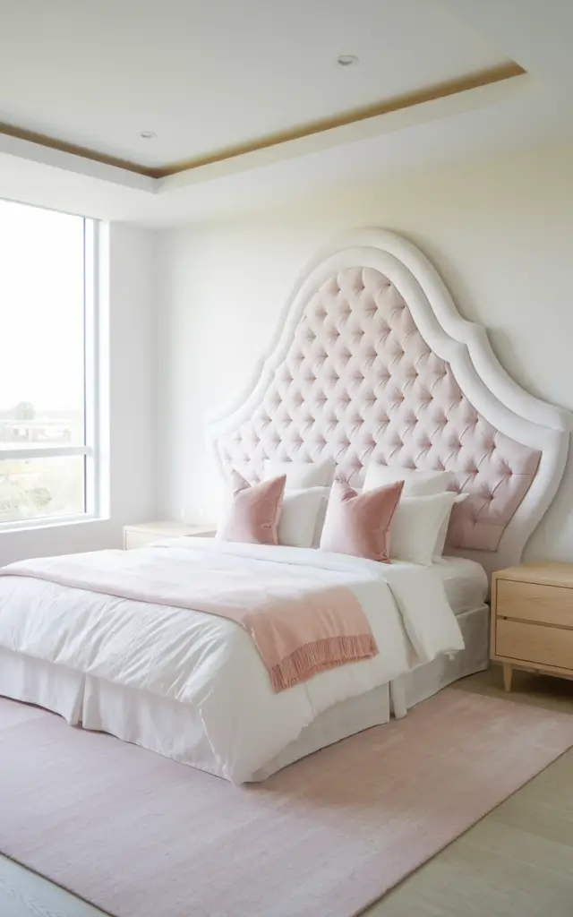 pink and white bedroom 19 1