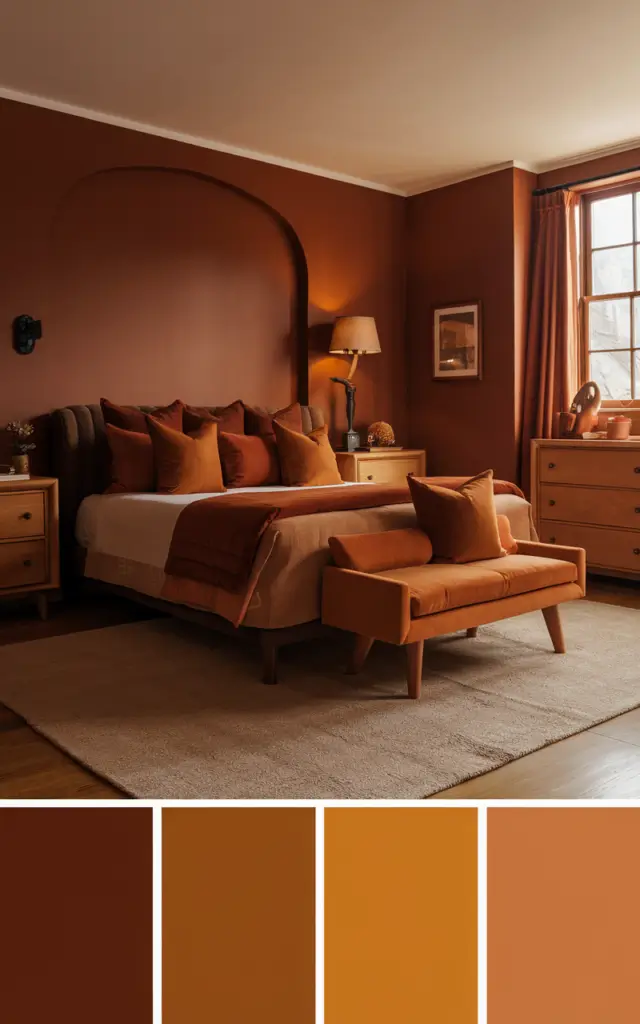 Bedroom Colour Combination Ideas 9