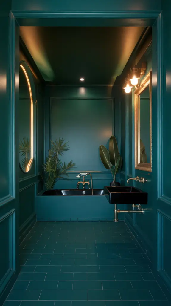 Green and Black Bathroom Ideas1