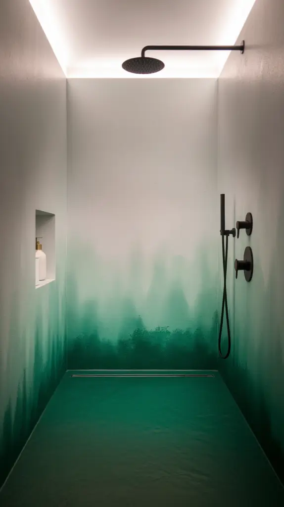 Green and Black Bathroom Ideas13