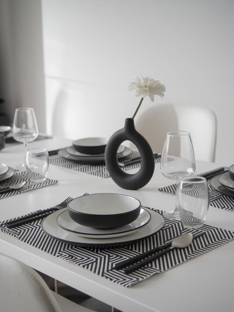  Modern Minimalism Tablescape idea