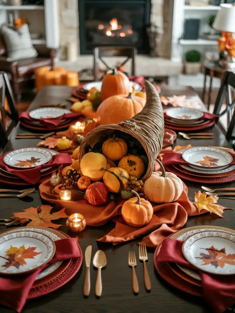 Seasonal Splendor tablescape idea