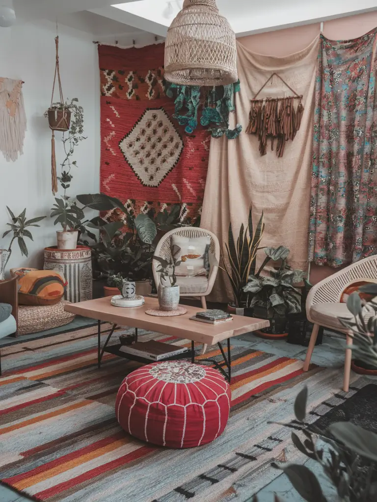 Boho Living Room