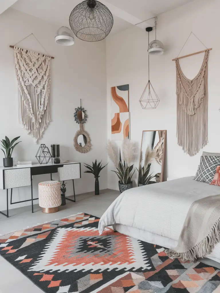 Modern and Stylish Boho Bedroom Ideas