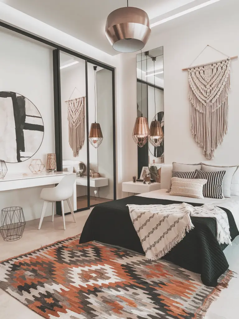 Modern and Stylish Boho Bedroom Ideas