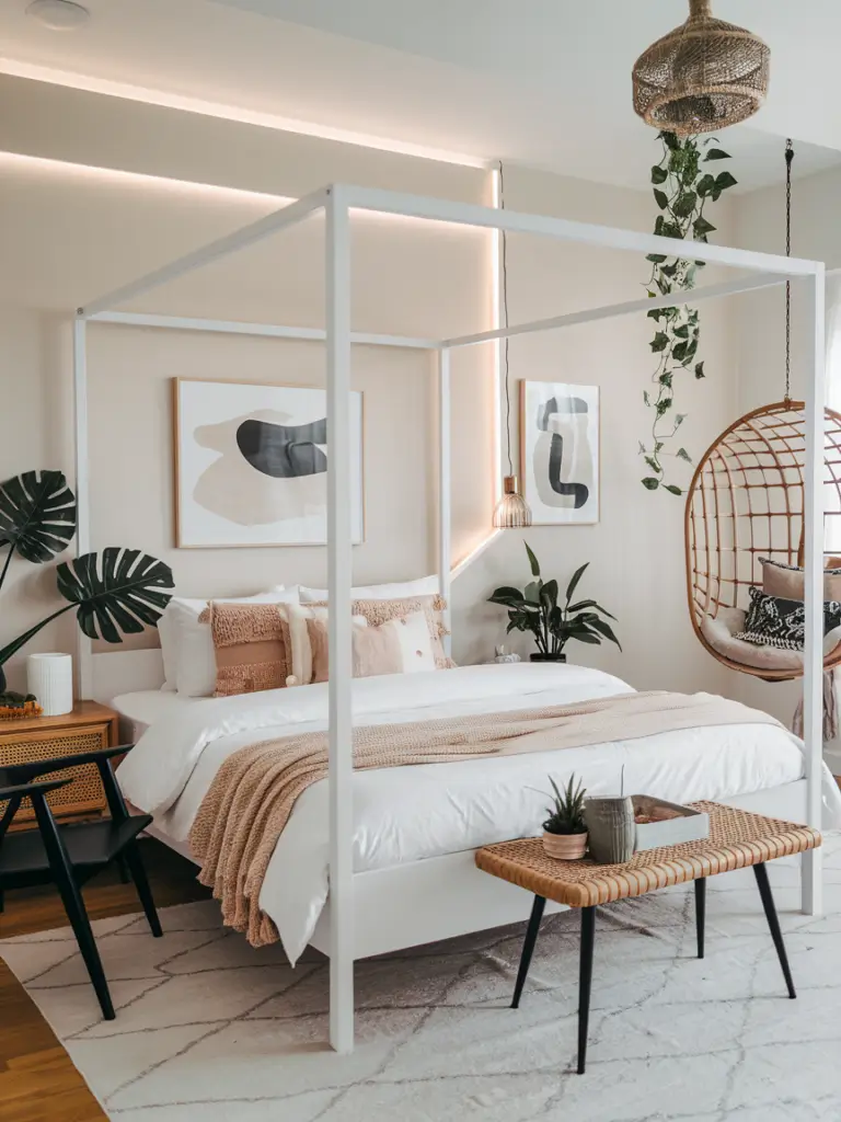 Modern and Stylish Boho Bedroom Ideas