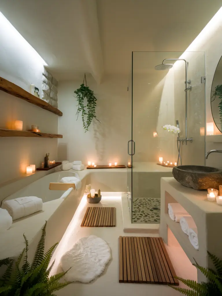 Bathroom Ideas Aesthetic- Serene Spa Vibes