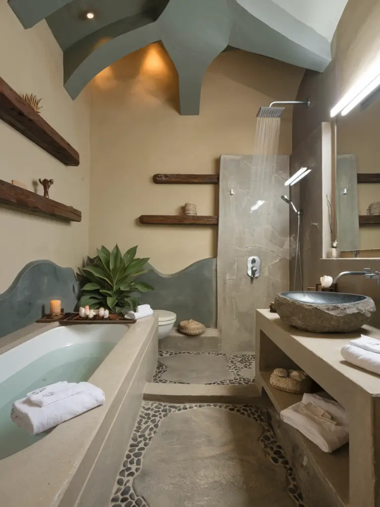 Bathroom Ideas Aesthetic- Serene Spa Vibes