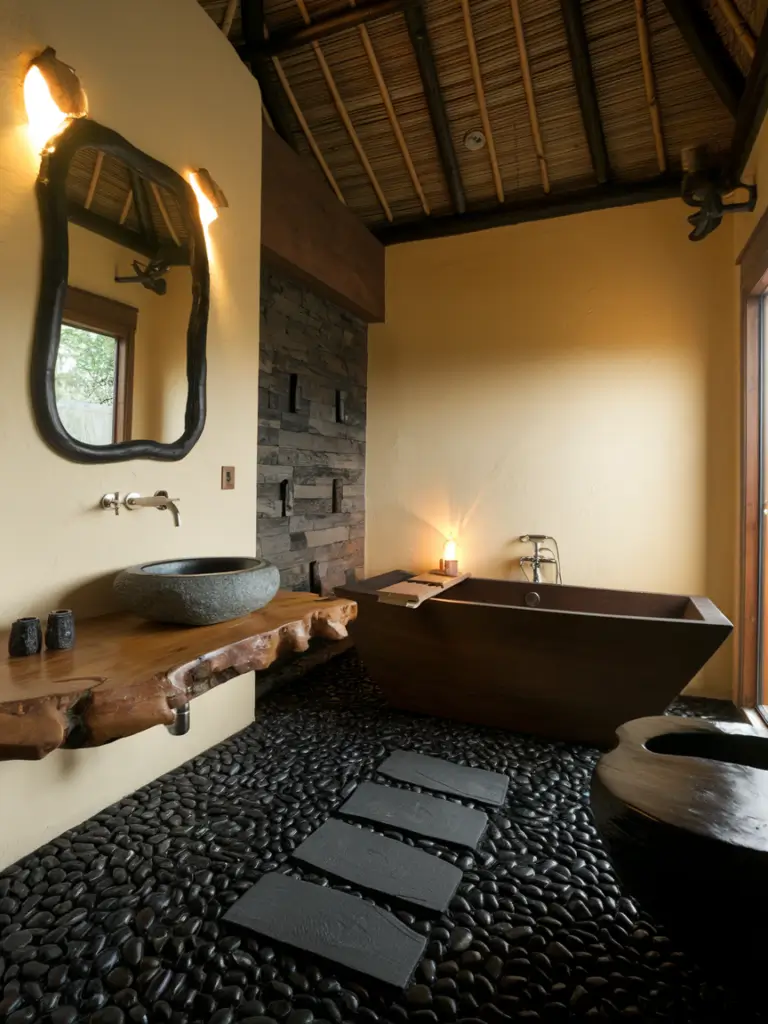 Bathroom Ideas Aesthetic- Zen-Inspired Simplicity Touches