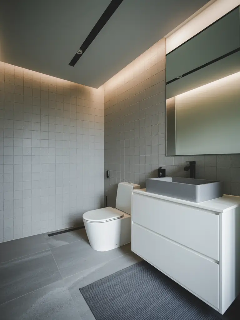 Bathroom Ideas Aesthetic- Modern Minimalism