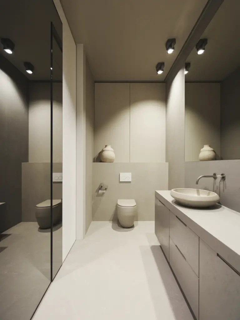 Bathroom Ideas Aesthetic- Modern Minimalism