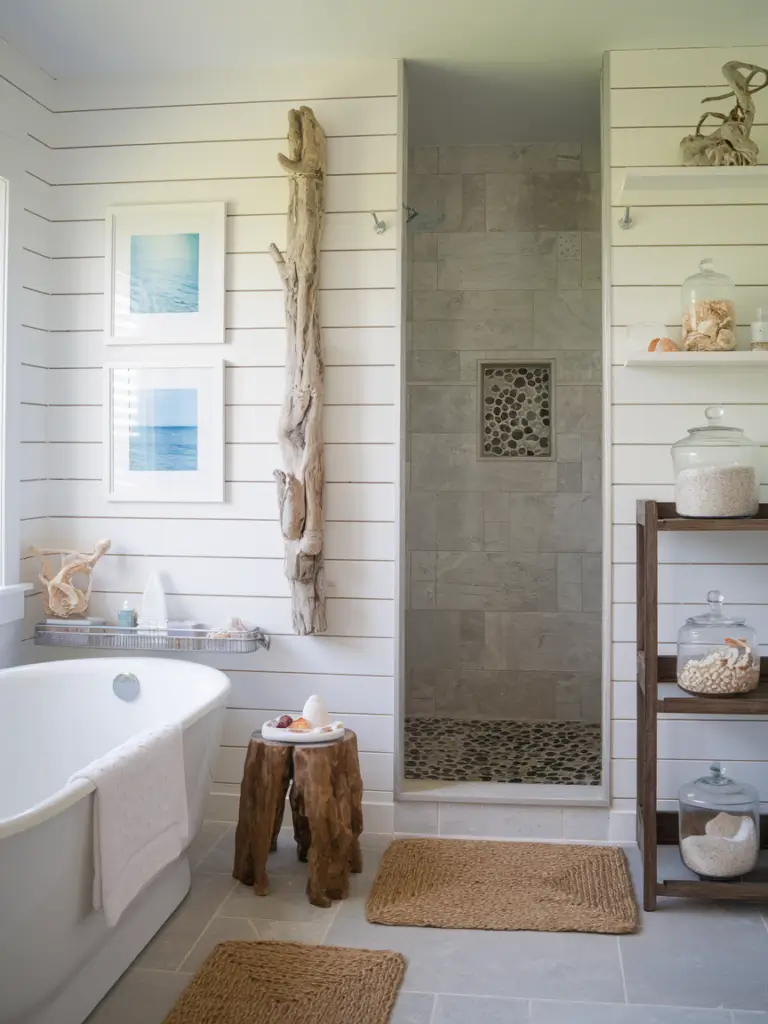 Bathroom Ideas Aesthetic- Coastal Serenity