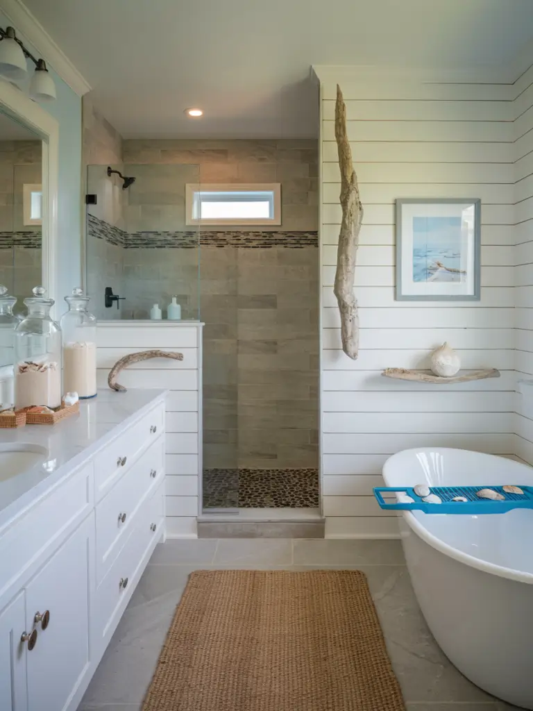 Bathroom Ideas Aesthetic- Coastal Serenity