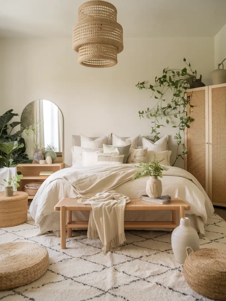 Bedroom Ideas Aesthetic: Organic Modern Bedroom