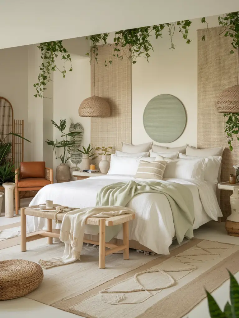 Bedroom Ideas Aesthetic: Organic Modern Bedroom