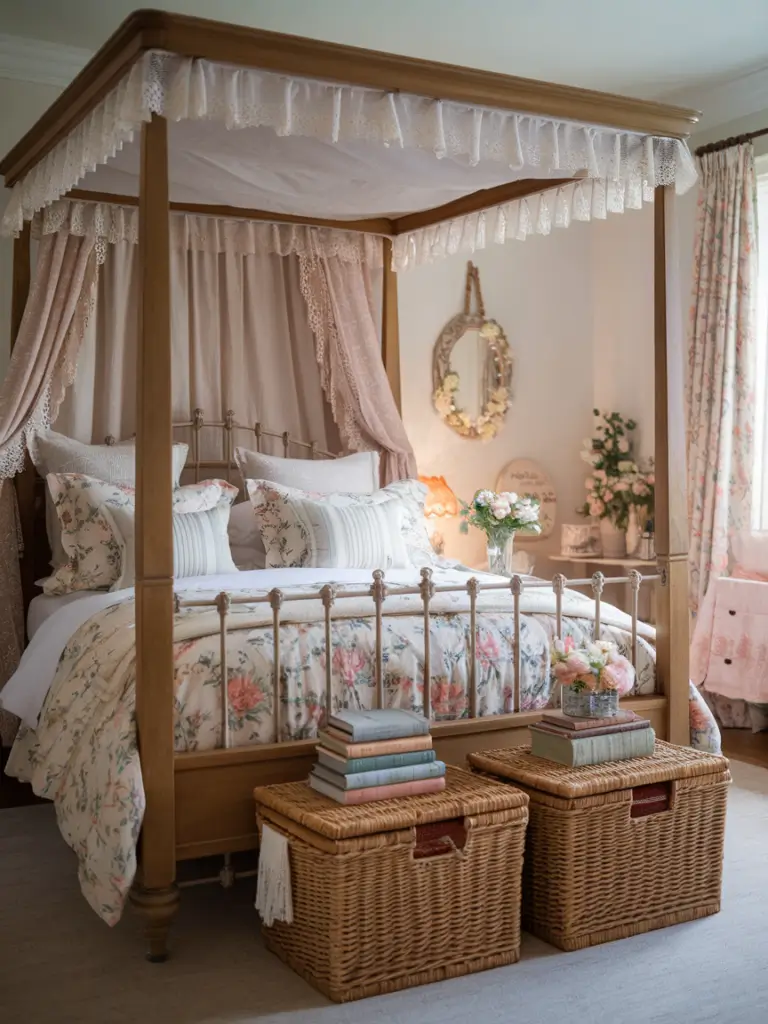 Bedroom Ideas Aesthetic: Cottagecore Whimsy