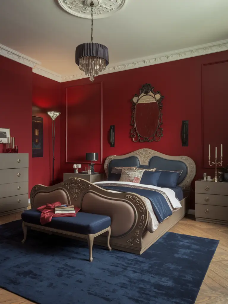 Bedroom Ideas Aesthetic: Modern Victorian Bedroom