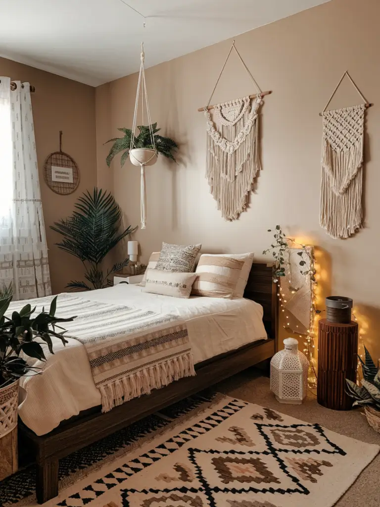 Bedroom Ideas Aesthetic: Boho Bedroom