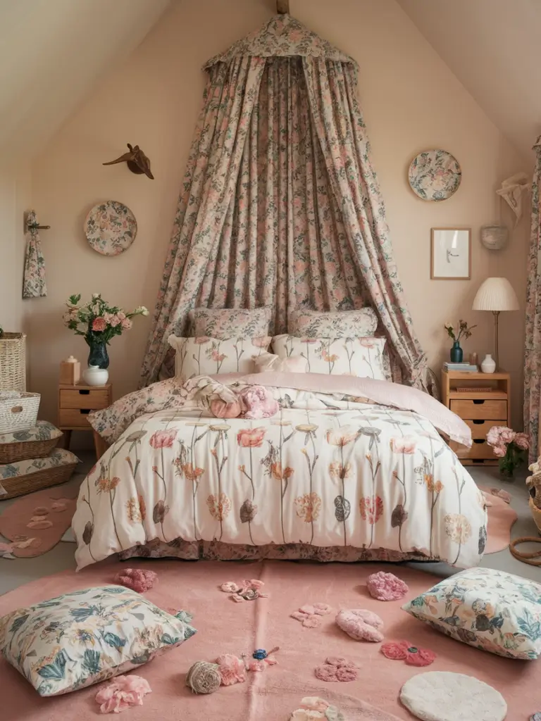 Bedroom Ideas Aesthetic: Flower Decor