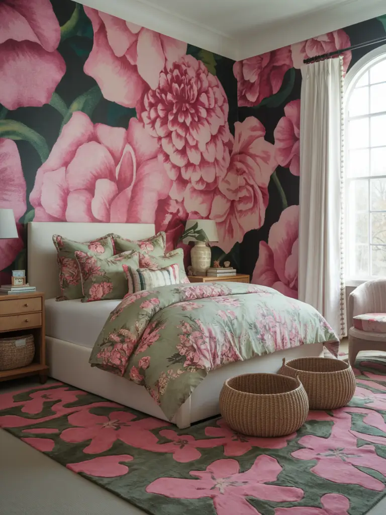 Bedroom Ideas Aesthetic: Flower Decor