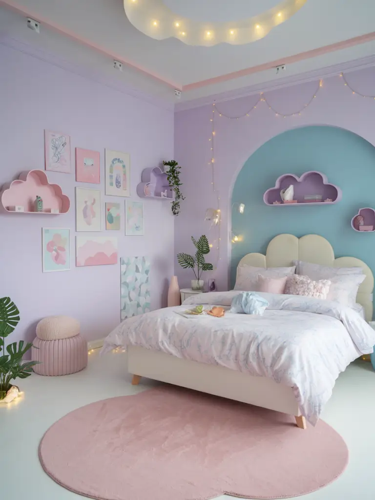 Bedroom Ideas Aesthetic: Soft Pastels 