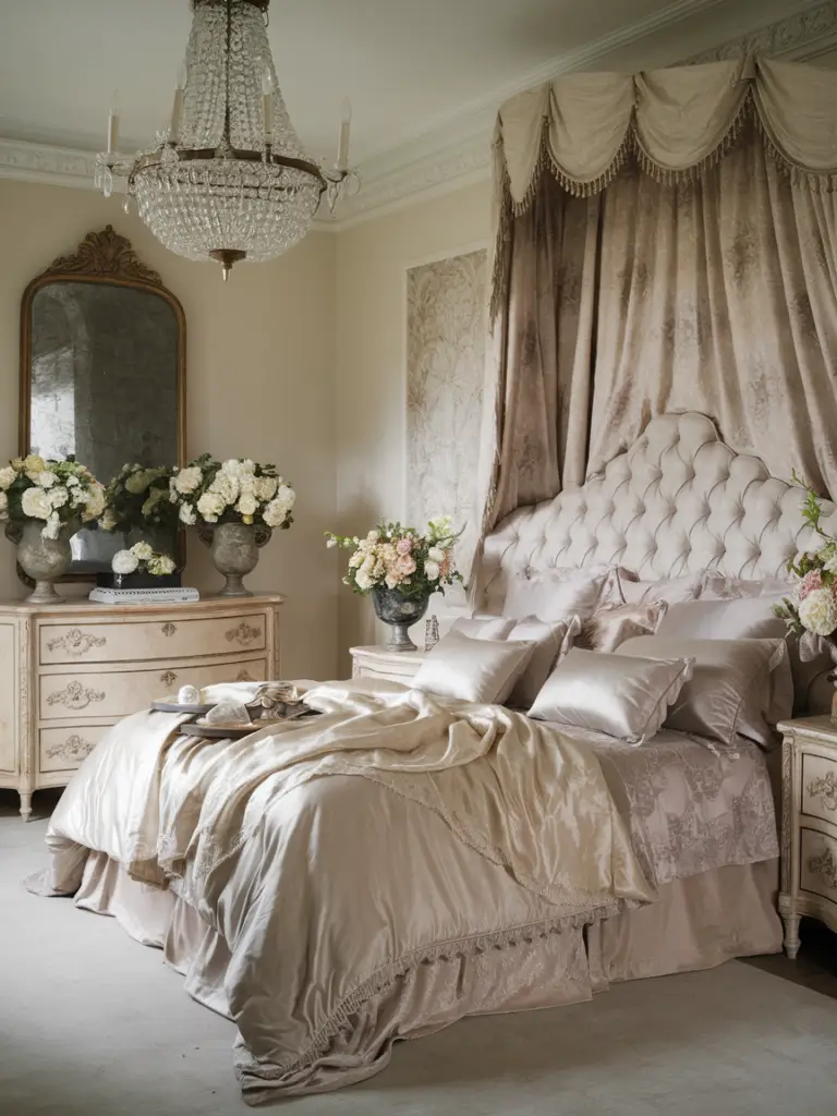 Bedroom Ideas Aesthetic: French Parisian Elegance