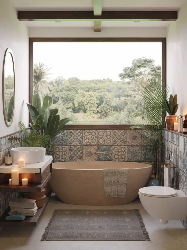 Boho Bathroom Ideas