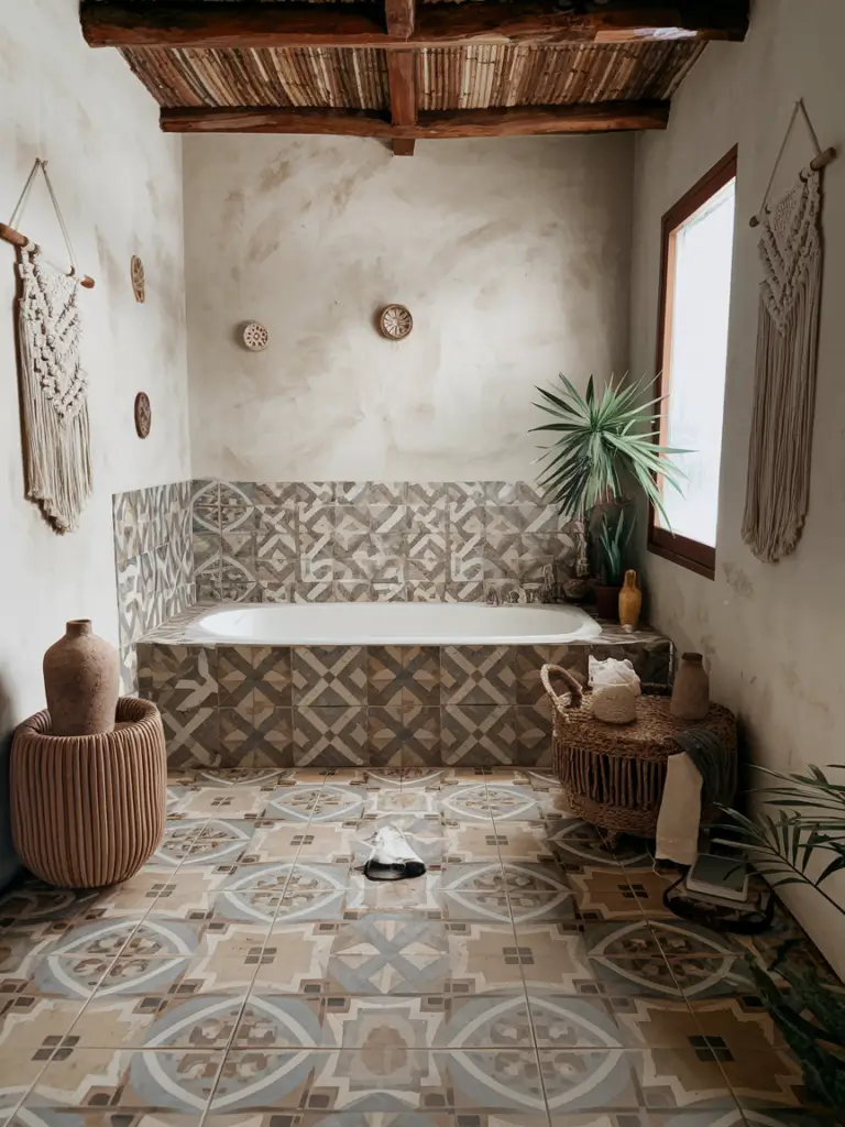 Boho Bathroom Ideas