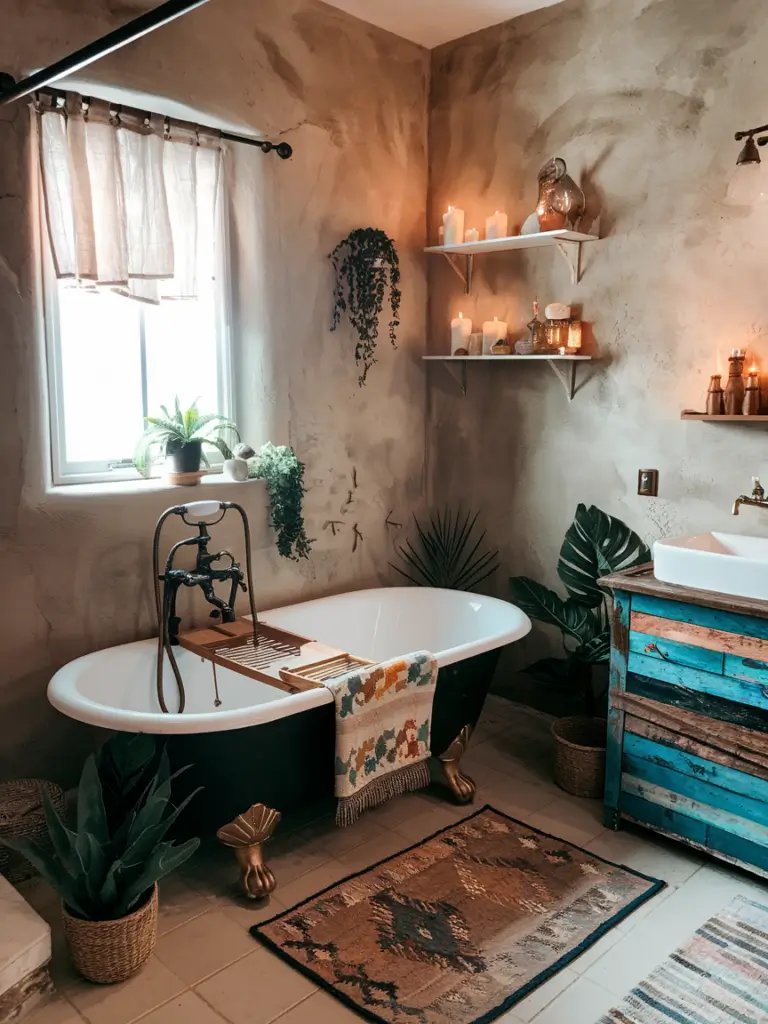 Boho Bathroom Ideas